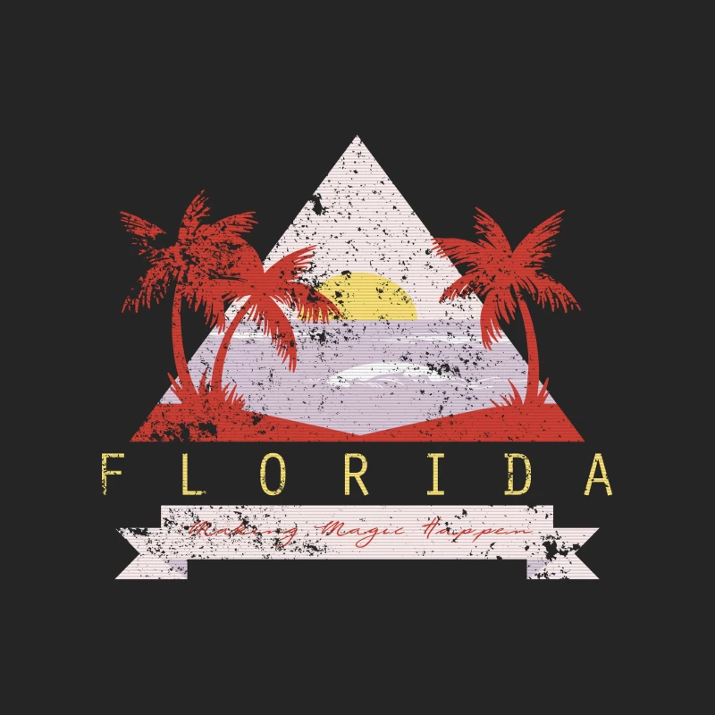 Coucher de Soleil en Floride Femme Sweat-shirt à enfiler