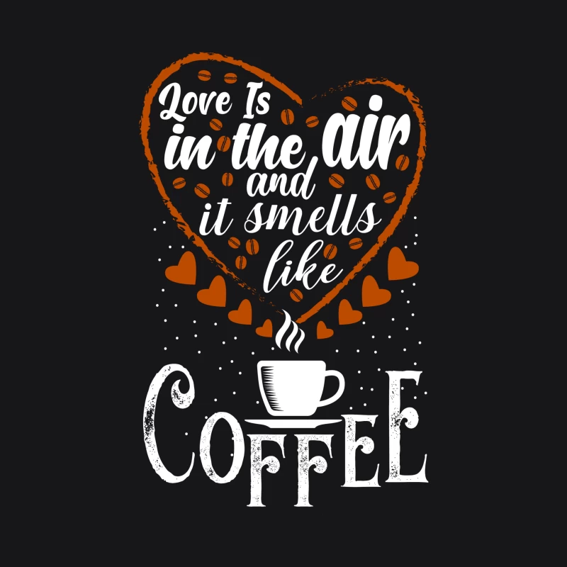 Amour et Café Femme Sweat à capuche