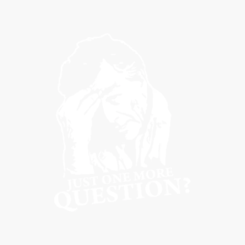 Columbo Just One More Question Cotton Tote Bag