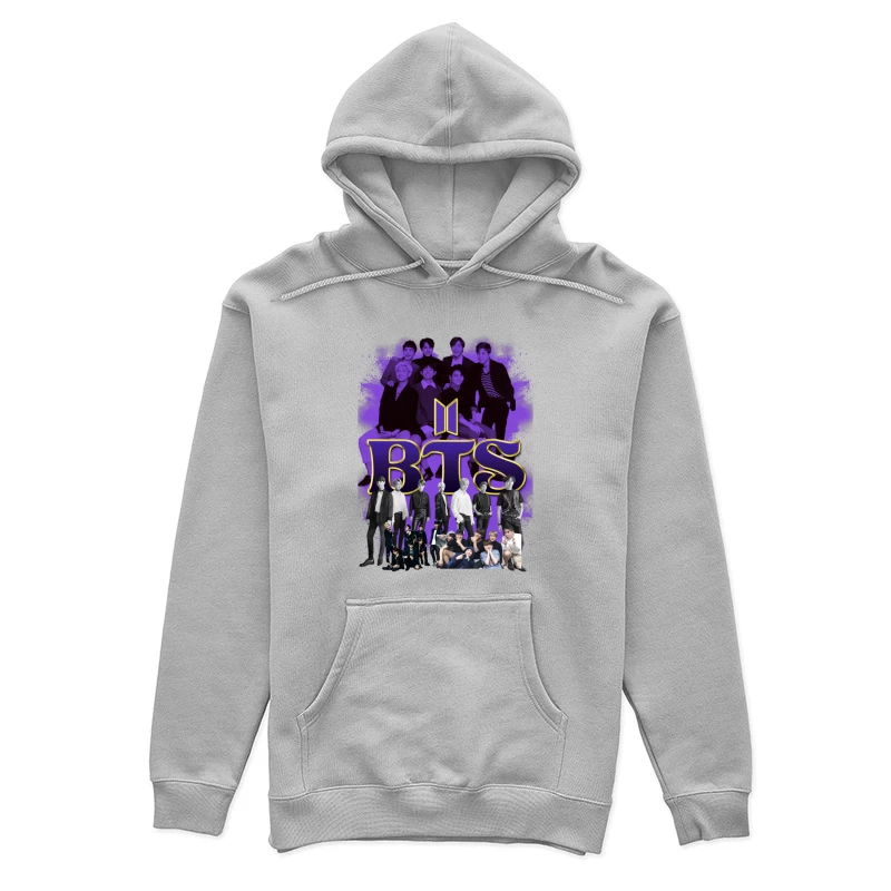 BTS - Iconic K-Pop Boy Band Compilation Female Pullover Hoodie