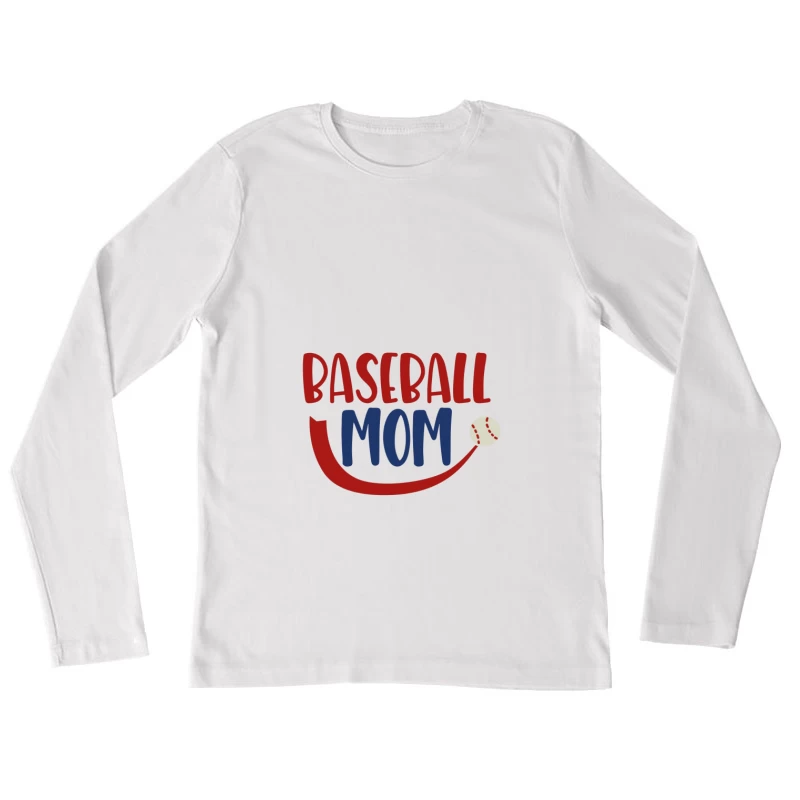 T-shirt Baseball pour Maman Femme Manches Longues T-Shirt