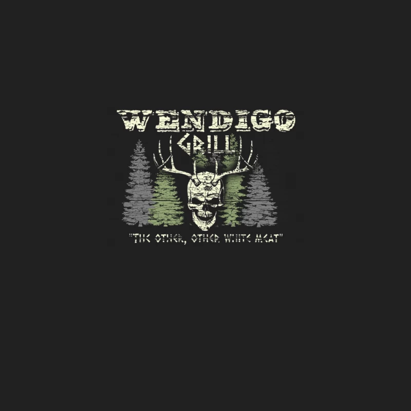 Wendigo Grill, weathered and distressed Bucket Hat