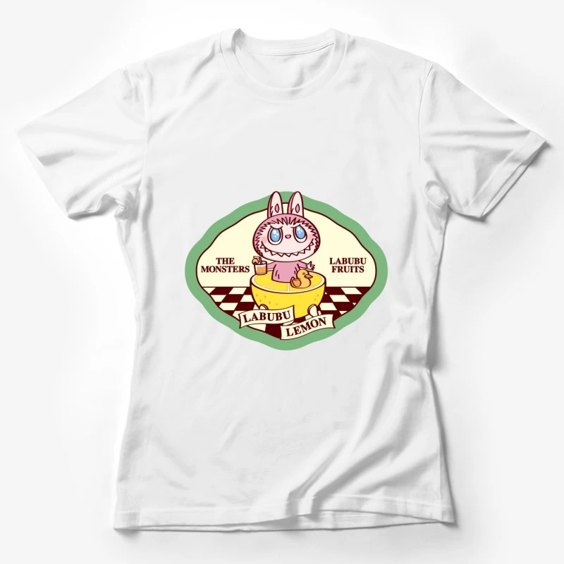 Labubu in einer Zitrone Damen T-Shirt
