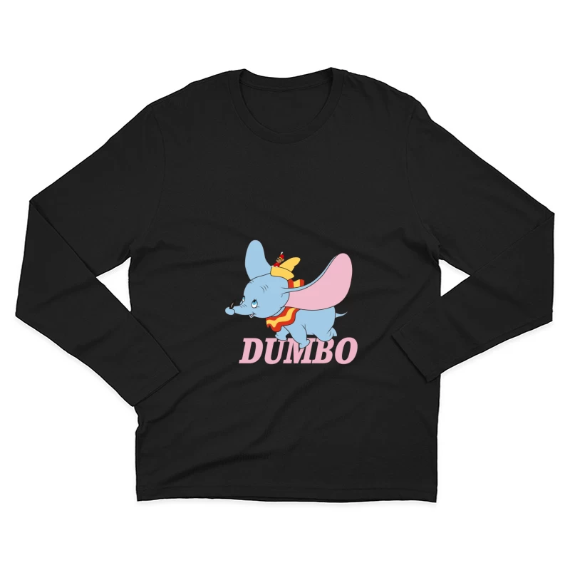 Dumbo der fliegende Elefant Herren Langarm T-Shirt