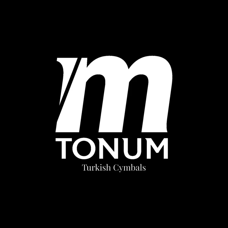 Tonum Turkish Cymbals Brand Logo in White Mouse Pad