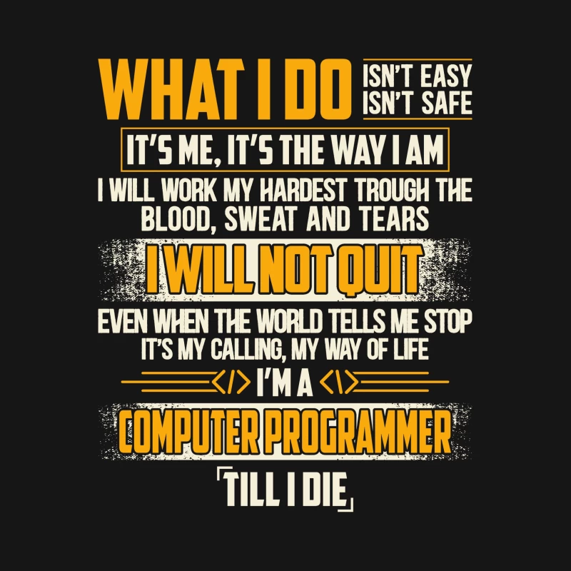 Dévouement du programmeur informatique Femme T-Shirt