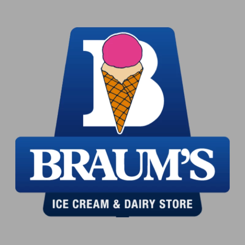 Braum's Retro Male Pullover Hoodie