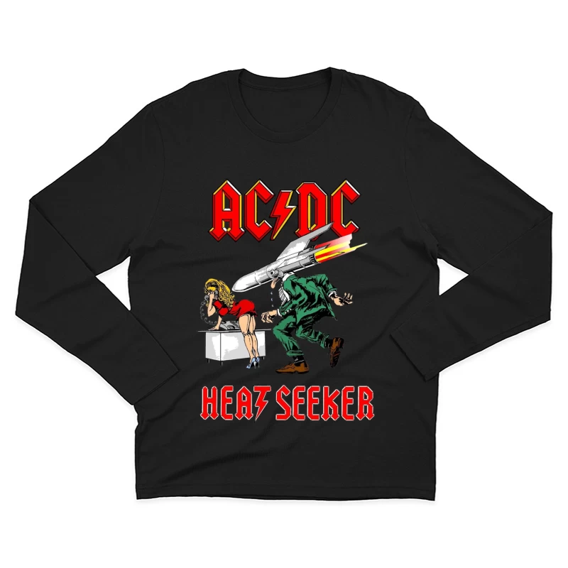 Retro Rock - AC/DC HEATSEEKER Male Long Sleeve T-Shirt