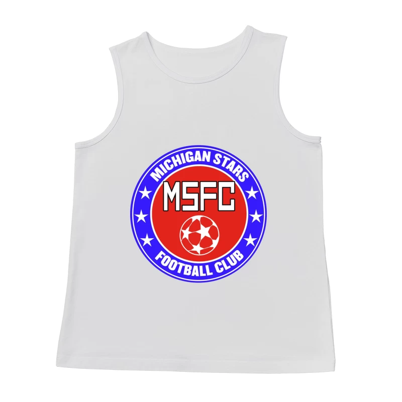 Michigan Stars Football Club Soccer Team Logo Male Tank Top