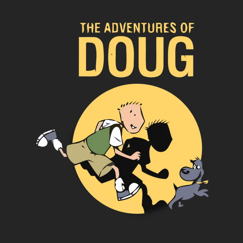 The Adventures of Doug - Classic 90s Animated Series Logo Female Pullover Sweatshirt