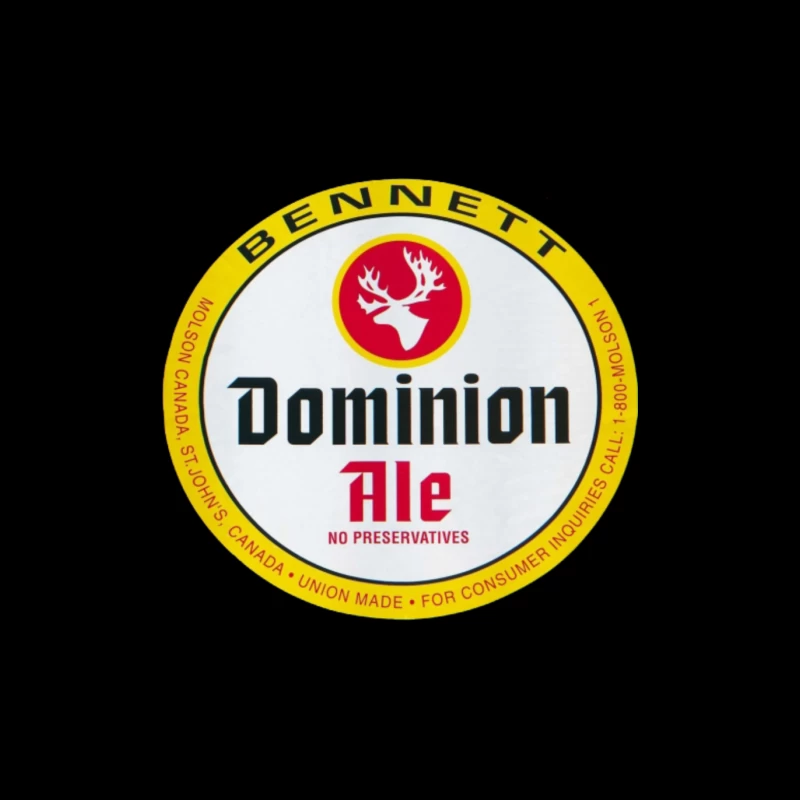 dominion ale logo Throw Pillow