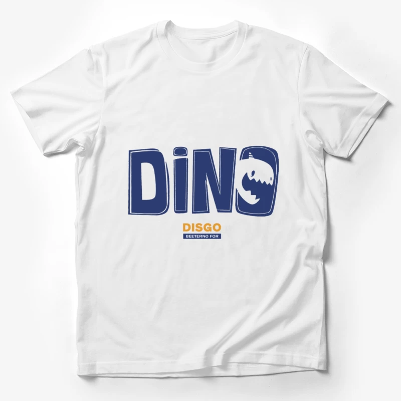 Dinosaurier Logo Design Herren T-Shirt