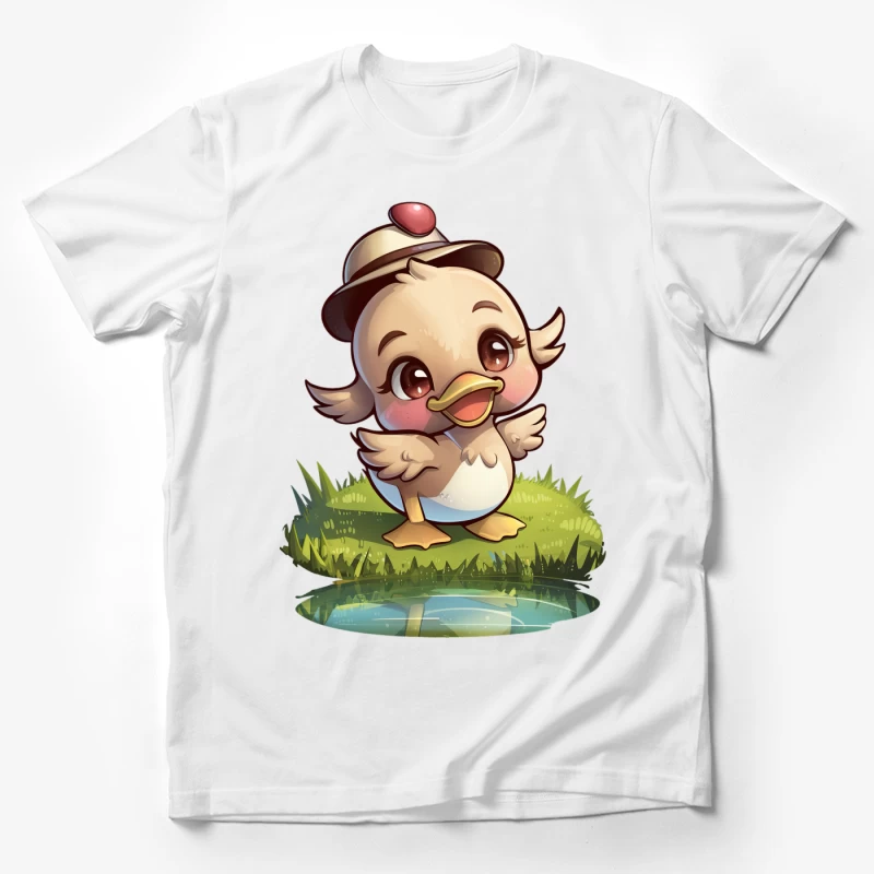 Un canard mignon dans un style cartoon Homme T-Shirt