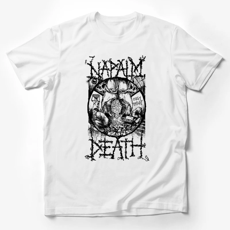 Napalm Death 2 Male T-Shirt