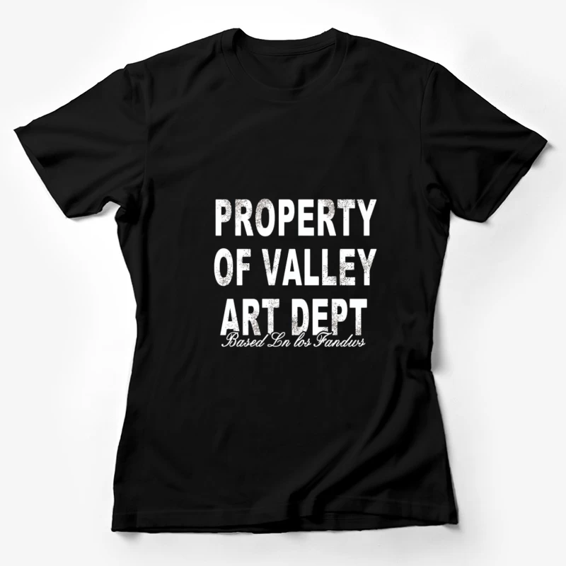 Design de T-shirt du Département d'Art Femme T-Shirt