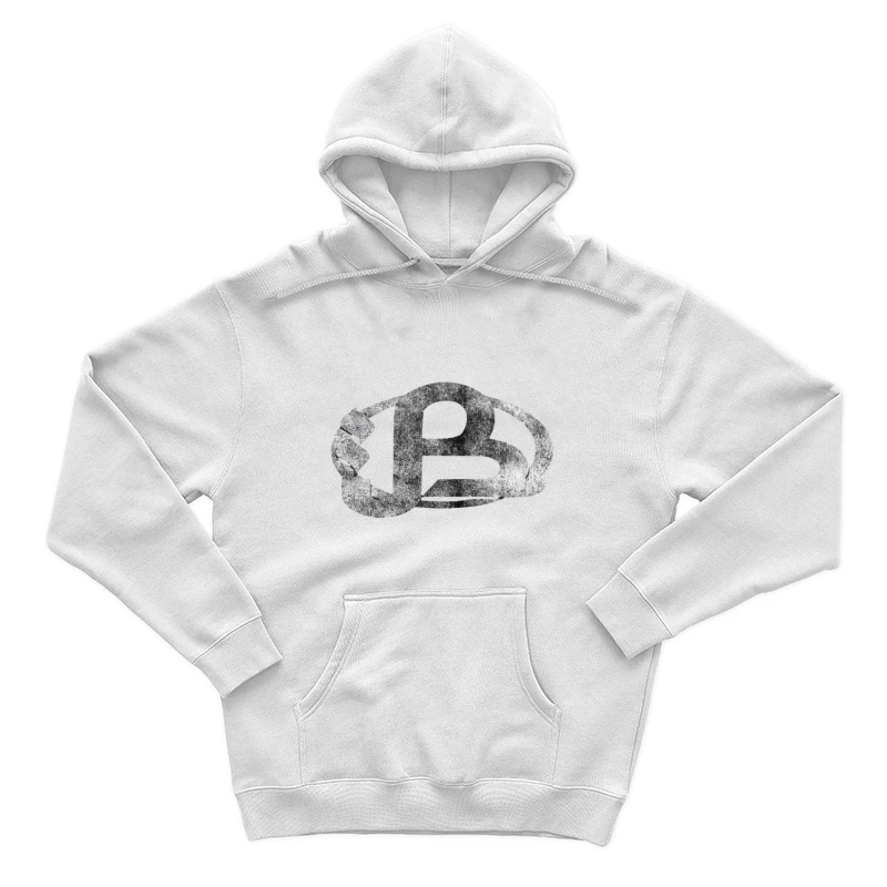 Graffiti-Stil Buchstabenlogo Herren Pullover Hoodie