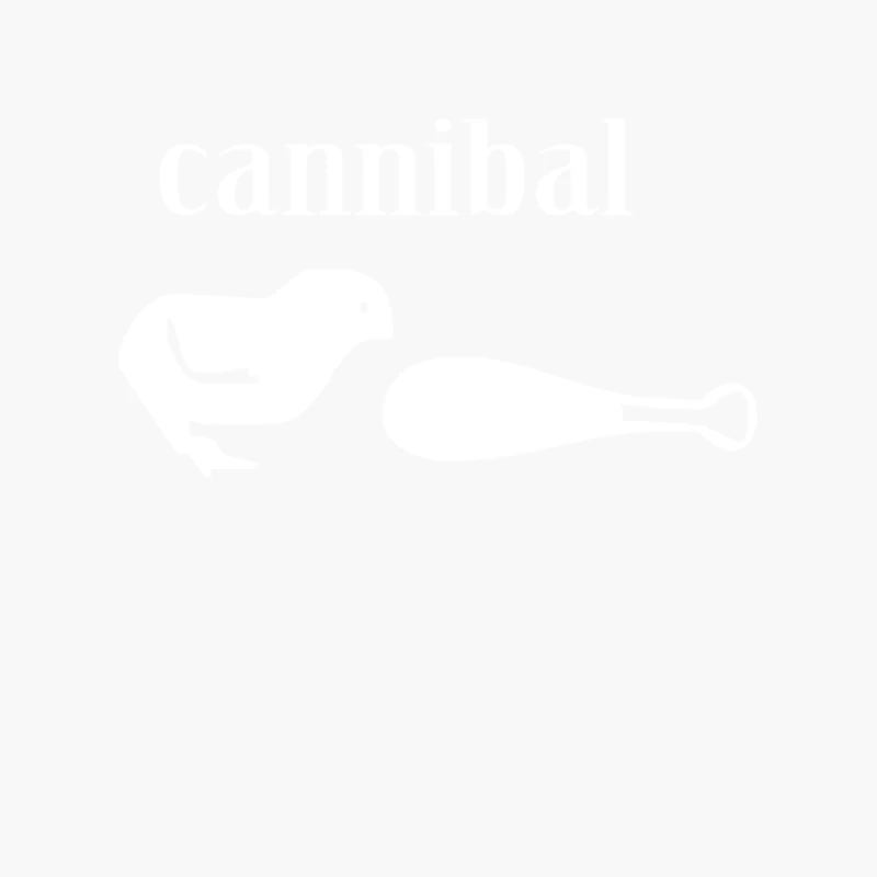 Cannibal Cotton Tote Bag