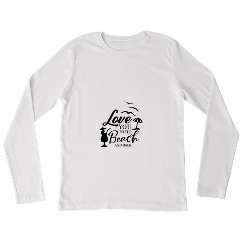 Forme yin-yang avec chat Femme Manches Longues T-Shirt