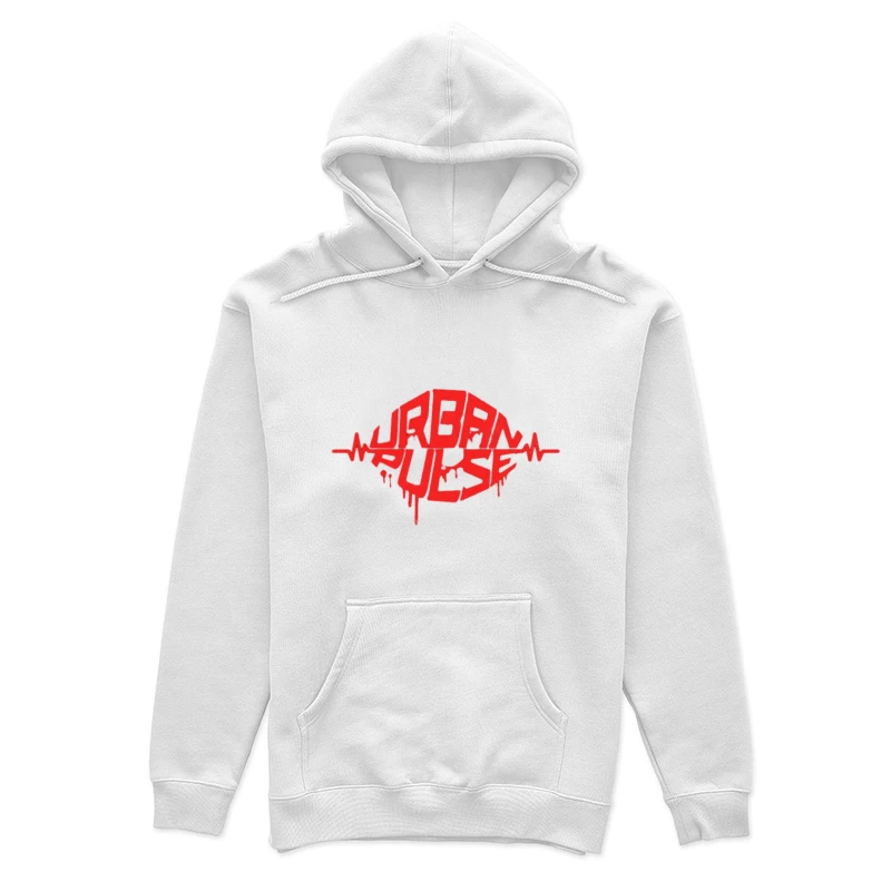 Design urbain avec motif de pulsation Femme Sweat à capuche