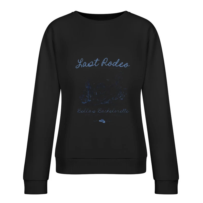 L'enterrement de vie de jeune fille de Bella au Texas Femme Sweat-shirt à enfiler