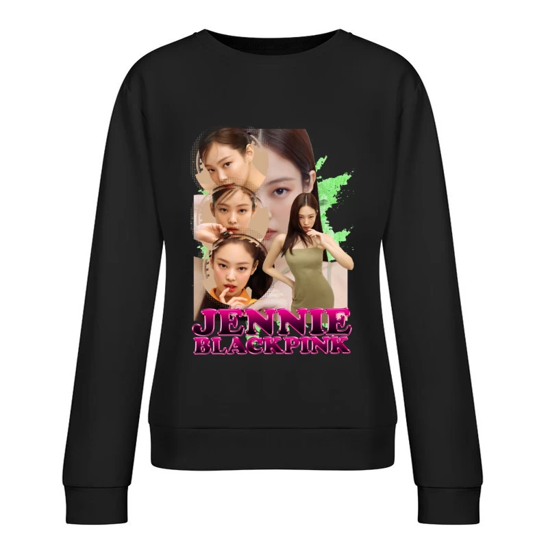 Jennie from BLACKPINK: K-pop Star and Fashion Icon Female Pullover Sweatshirt