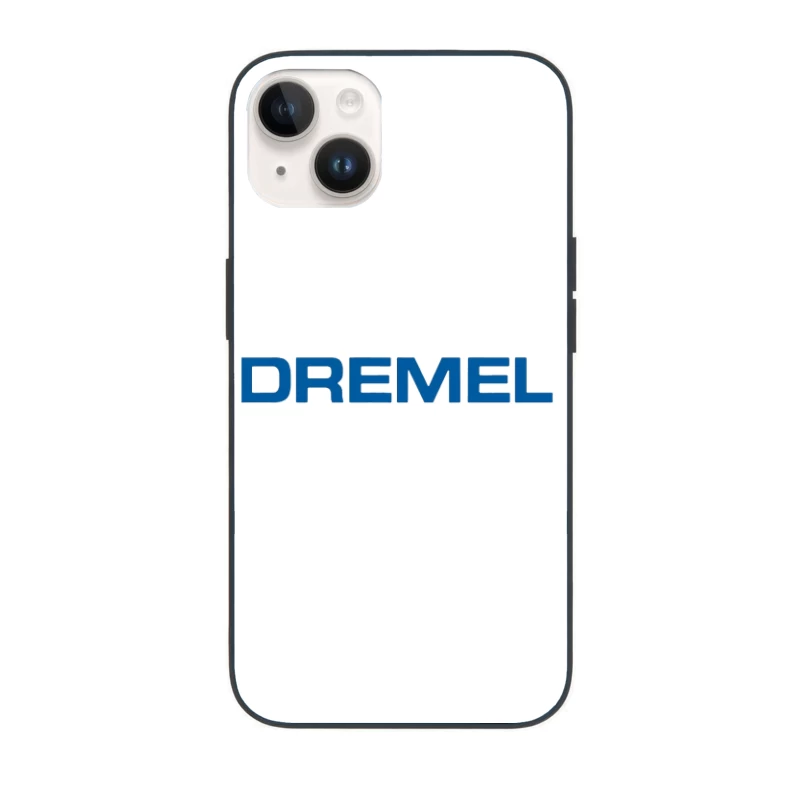 Dremel Power Tools Company Blue Logo iPhone Case