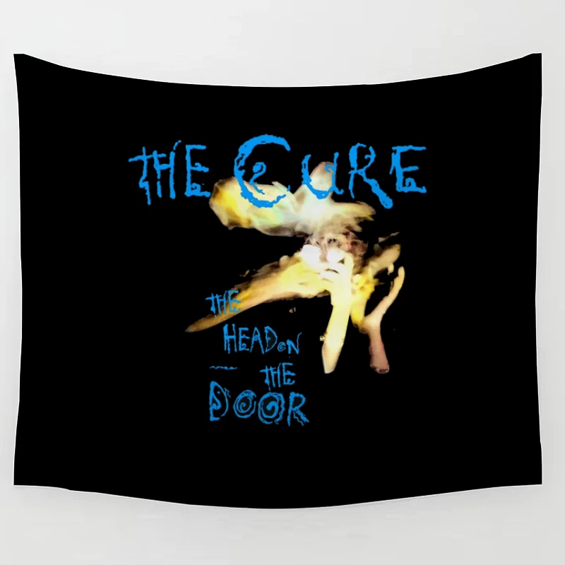 The Cure - Head on the Door Abstract Album Art Tapestry