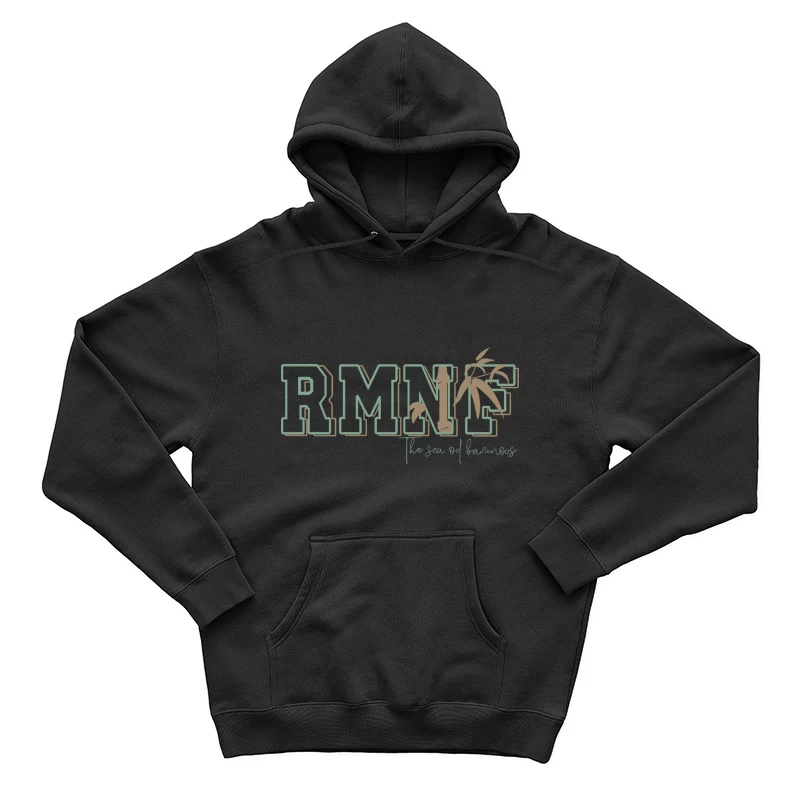 RMNF-Logo mit Bambus und Schriftzug Herren Pullover Hoodie