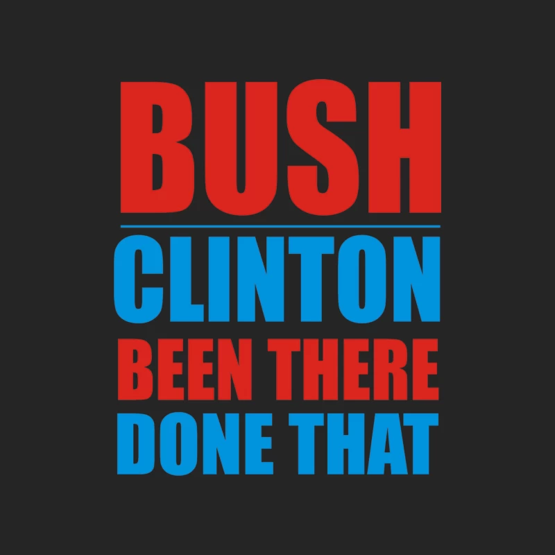 Bush Clinton Large Female Pullover Sweatshirt