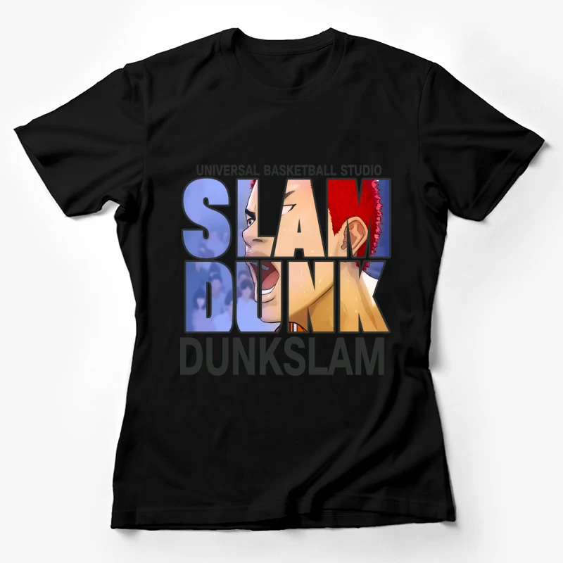 Basketball-Slam-Dunk Design Damen T-Shirt