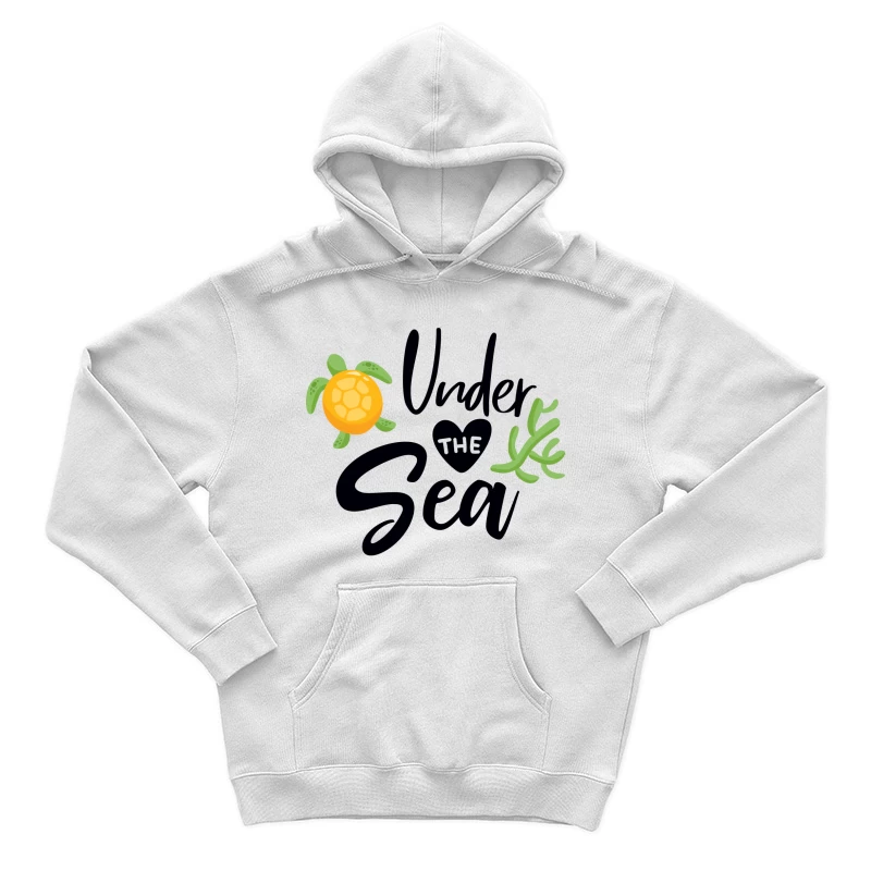 Design marin avec tortue Homme Sweat à capuche