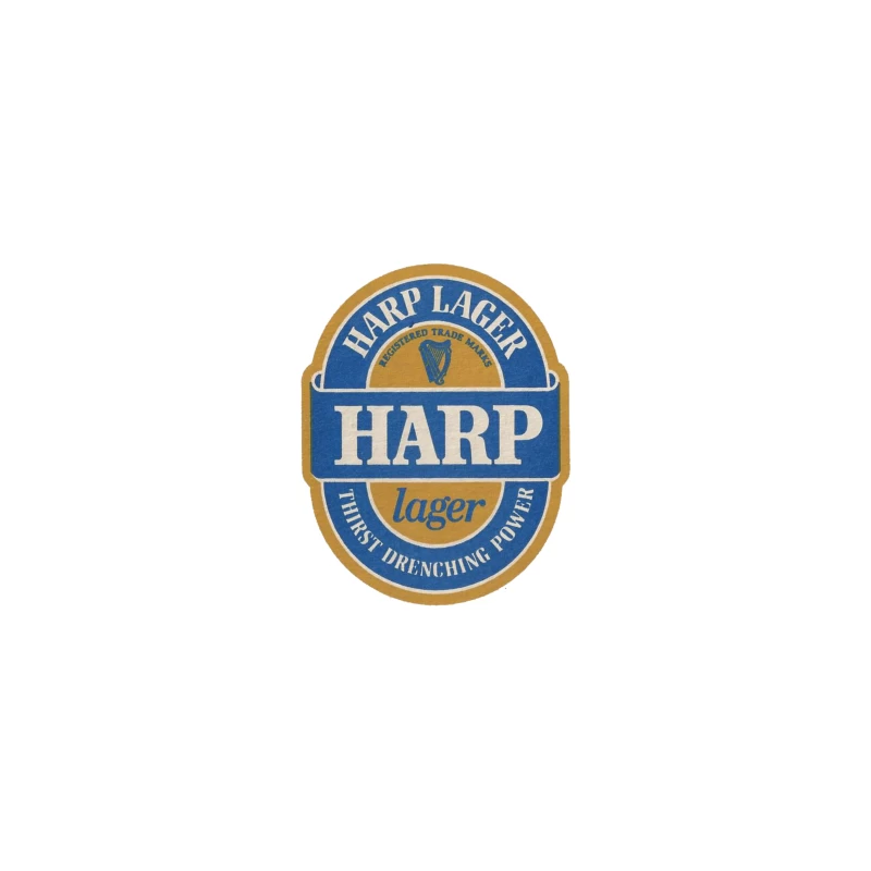 Harp Lager Desk Mat