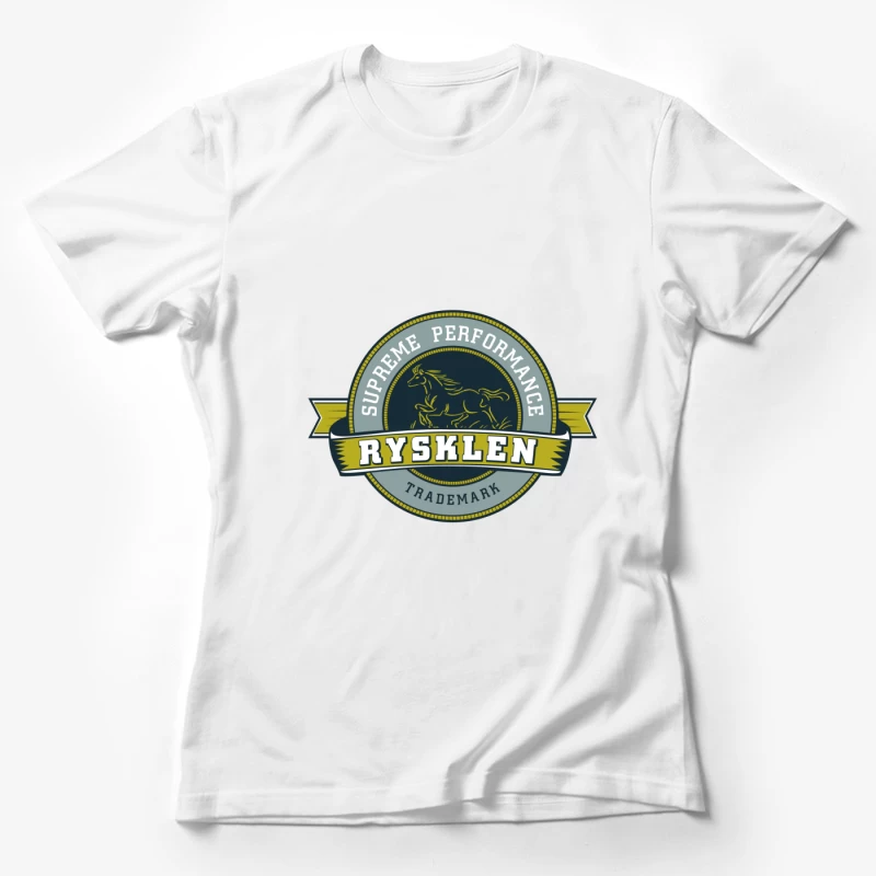 Étiquette de performance suprême avec cheval Femme T-Shirt