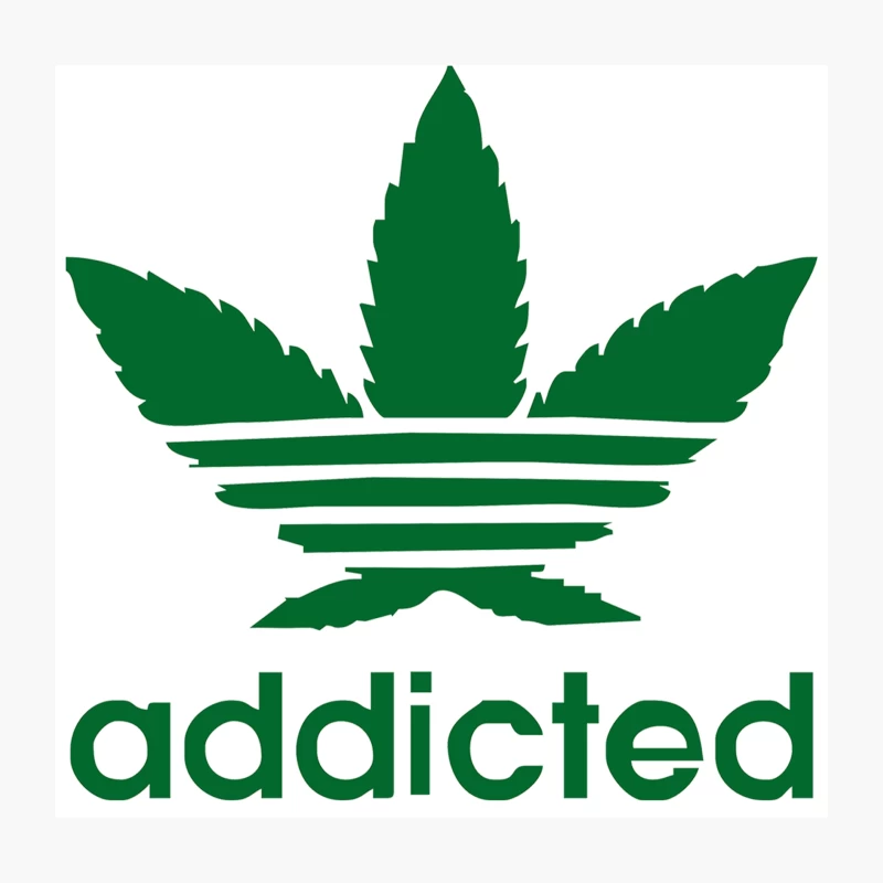 Addicted ~ Mens Funny Throw Pillow