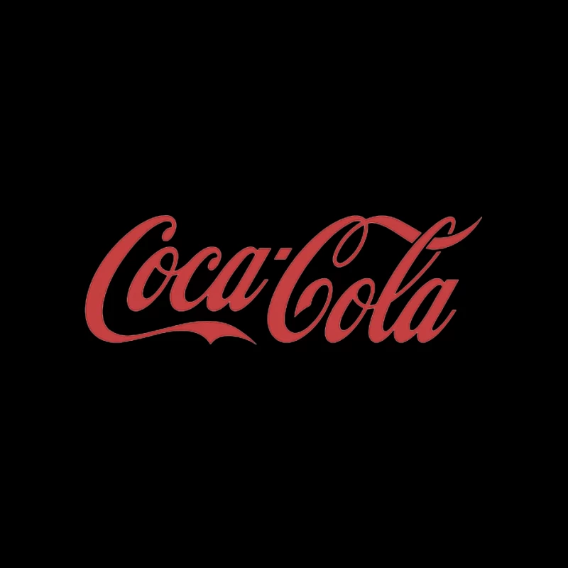 Classic Red Coca-Cola Cursive Logo Pin