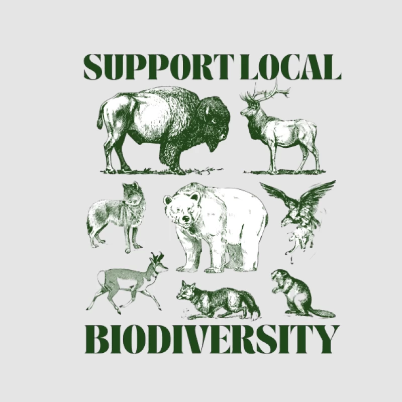 Soutenir la biodiversité locale Femme Sweat à capuche