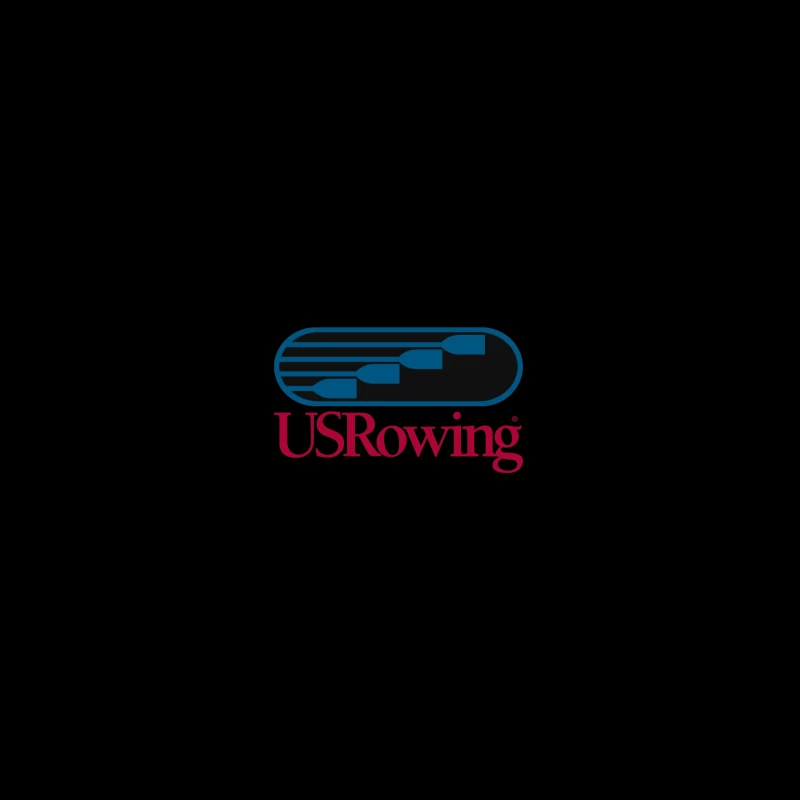 US Rowing Official Sports Organization Logo iPhone Case