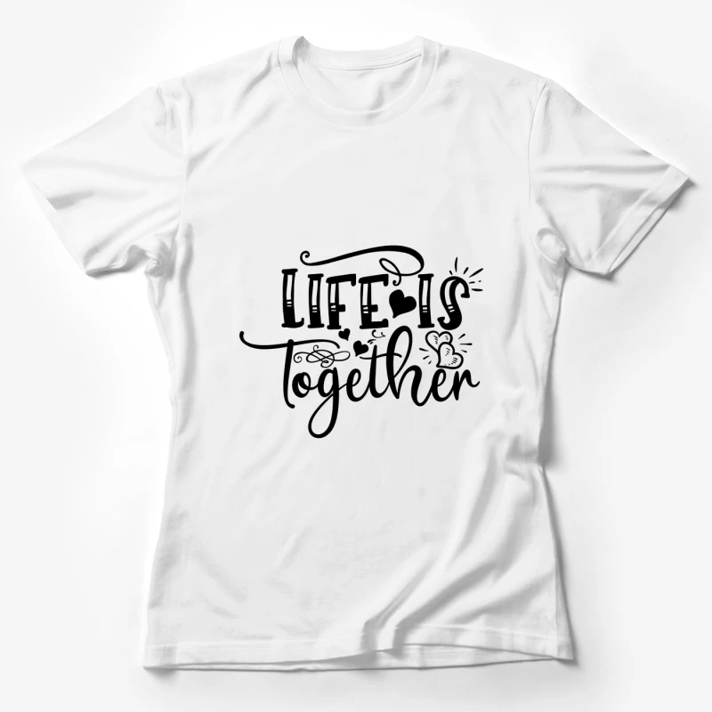 Signe de paix avec fleurs et soleil Femme T-Shirt