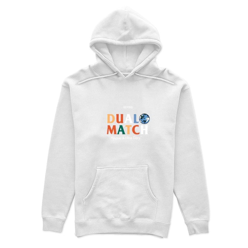 Design coloré DUAL MATCH Femme Sweat à capuche