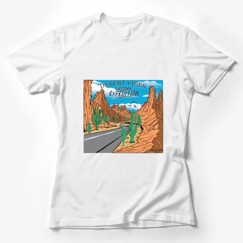 Wüstenexpedition in Arizona Damen T-Shirt