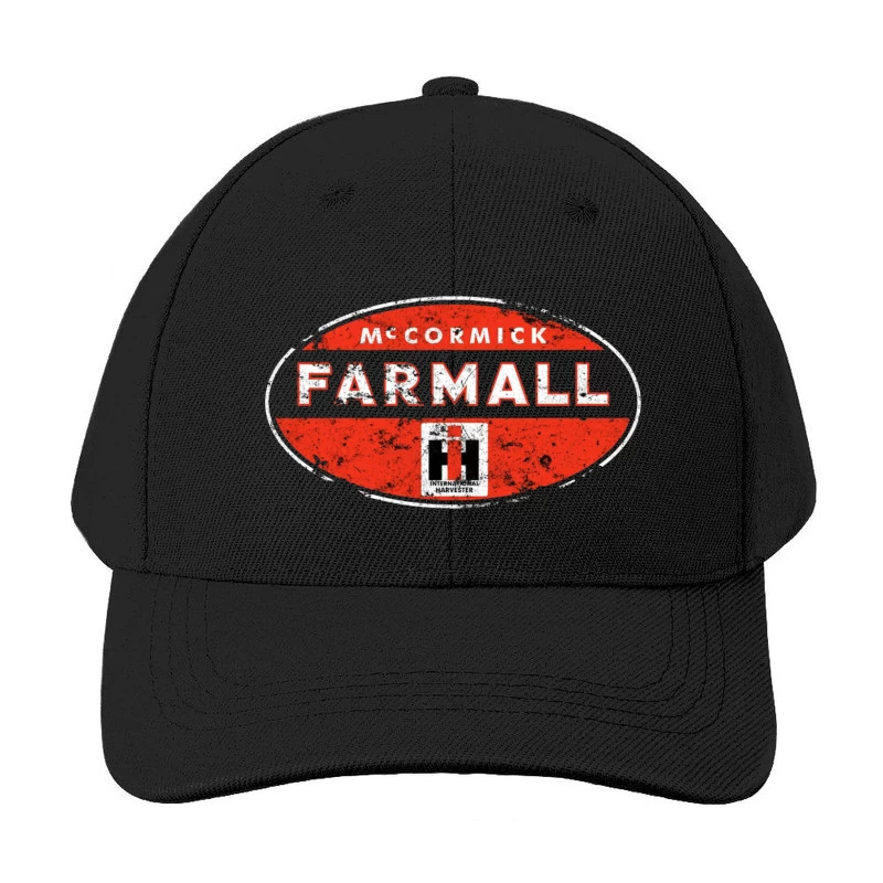 Vintage McCormick Farmall International Harvester Logo Baseball Cap