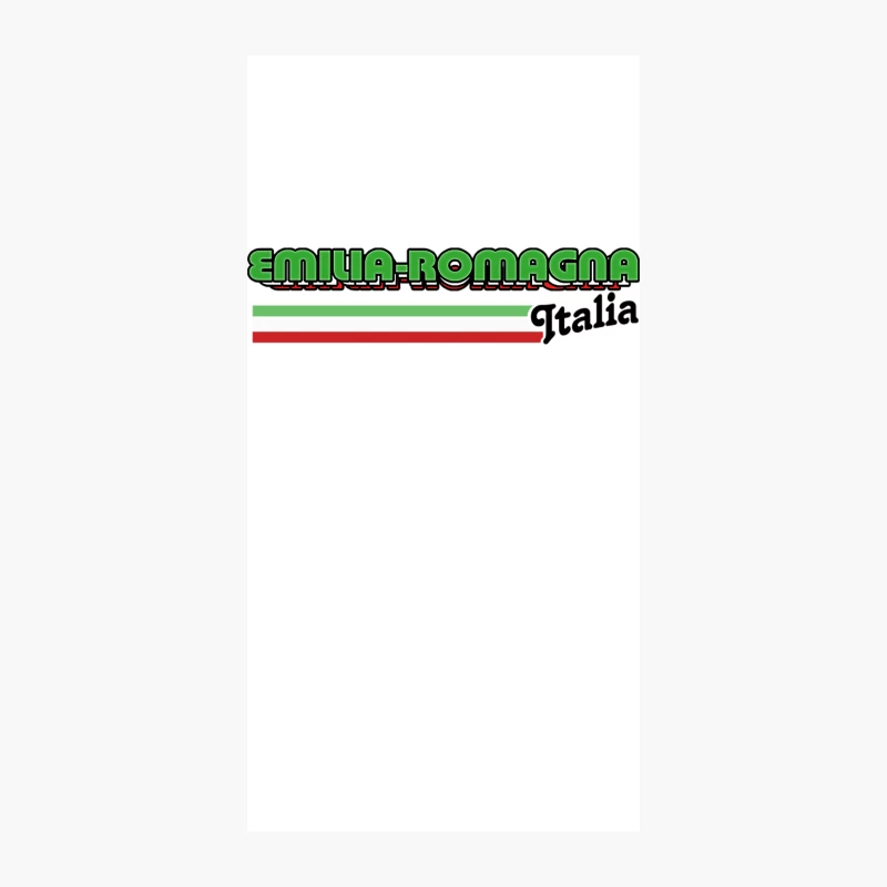 Emilia-Romagna Italia  Italian Region Design iPhone Case