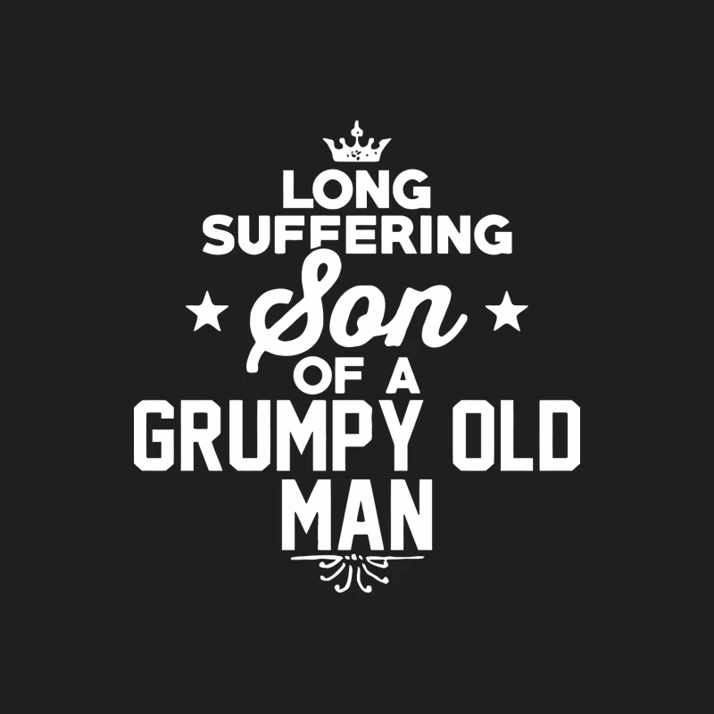 Fils d'un vieil homme grincheux Homme Débardeur