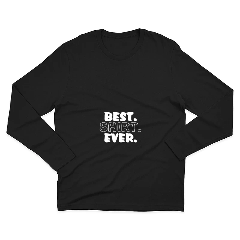 T-shirt avec message humoristique Homme Manches Longues T-Shirt