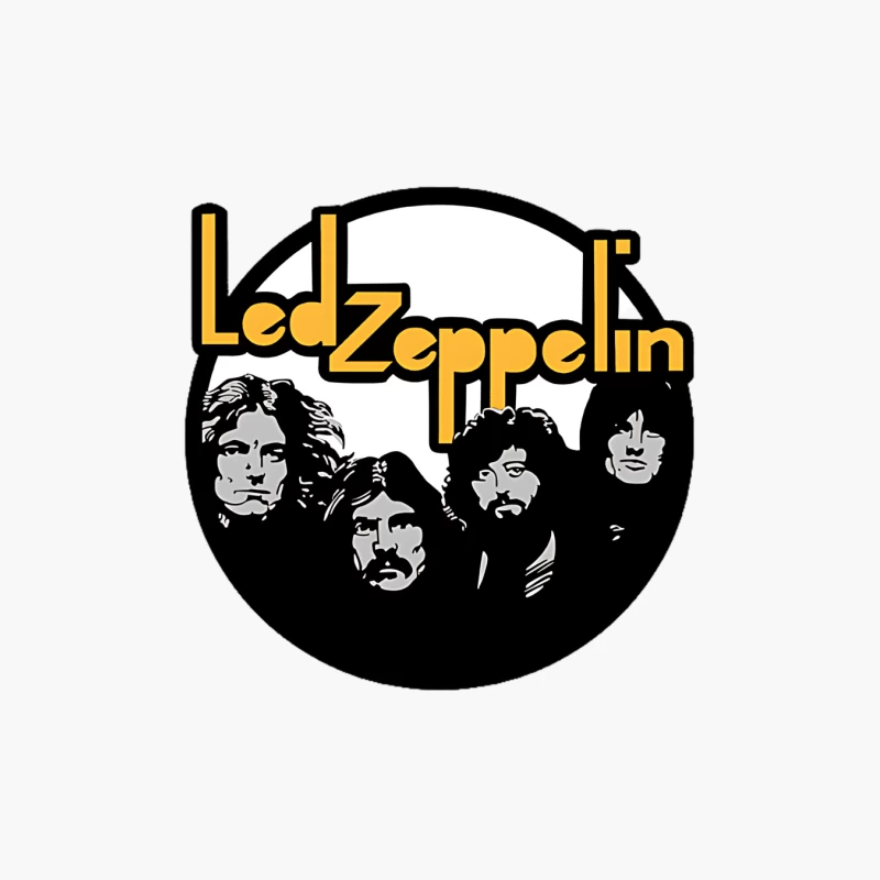 Led Zeppelin Vintage Cotton Tote Bag