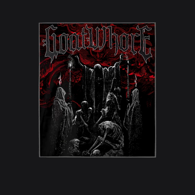 Goatwhore Grave Female Pullover Hoodie