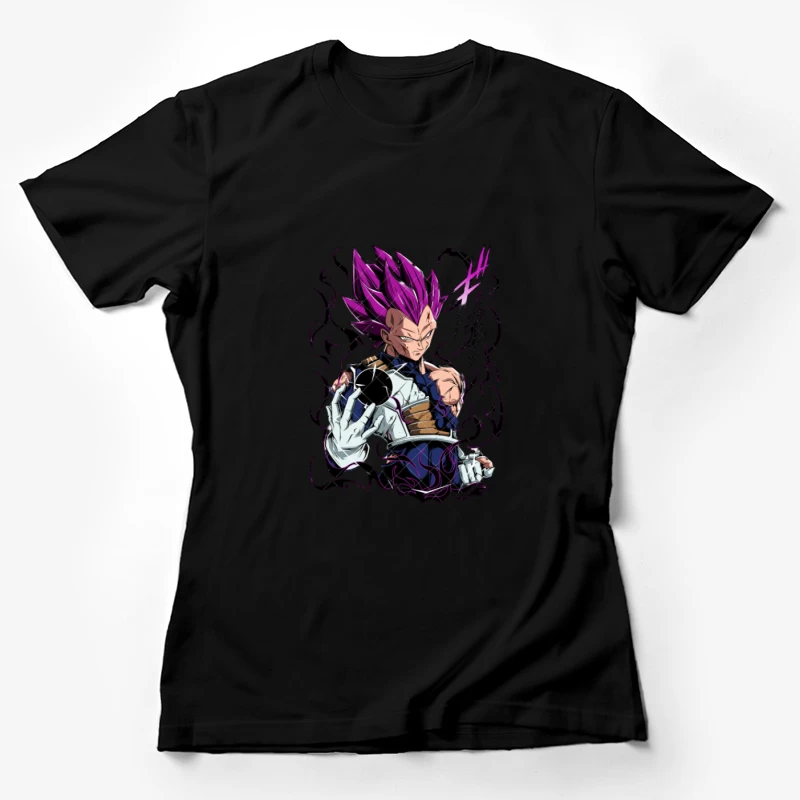 Krieger mit violetter Energie Damen T-Shirt