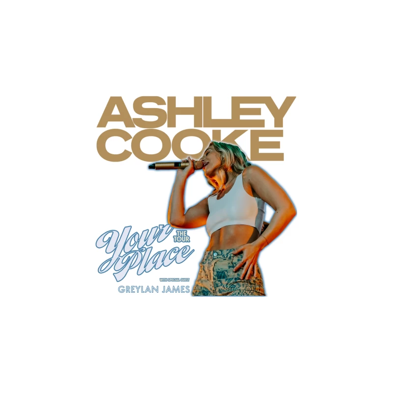ASHLEY COOKE YOUR PLACE THE WITH SPECIAL GUEST GREYLAN JAMES TOUR 2024 Tapestry