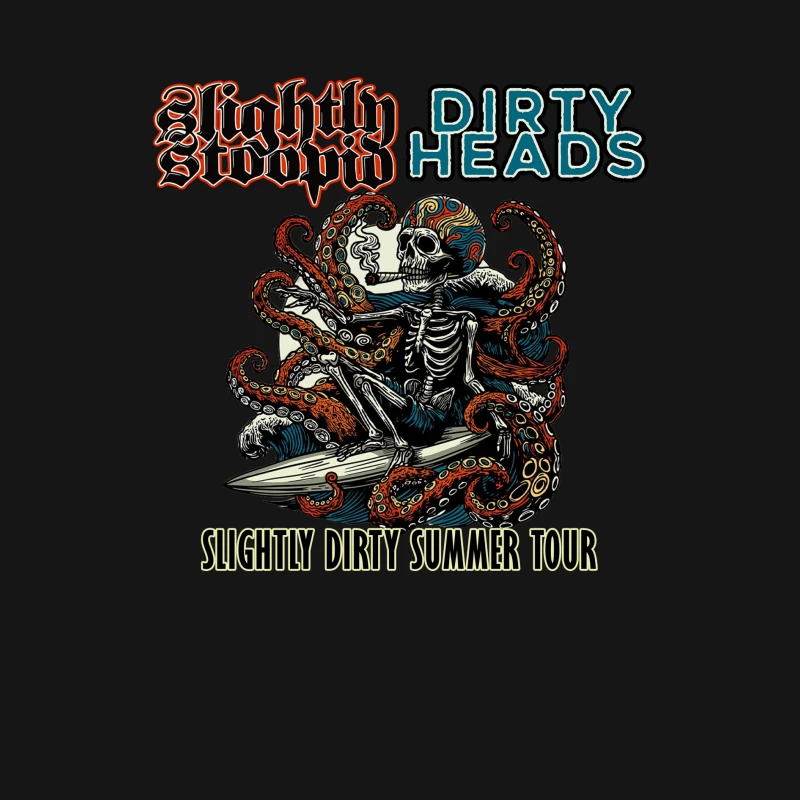 DIRTY HEADS, SLIGHTLY STOOPID - THE SLIGHTLY DIRTY SUMMER TOUR 2024 Male Long Sleeve T-Shirt