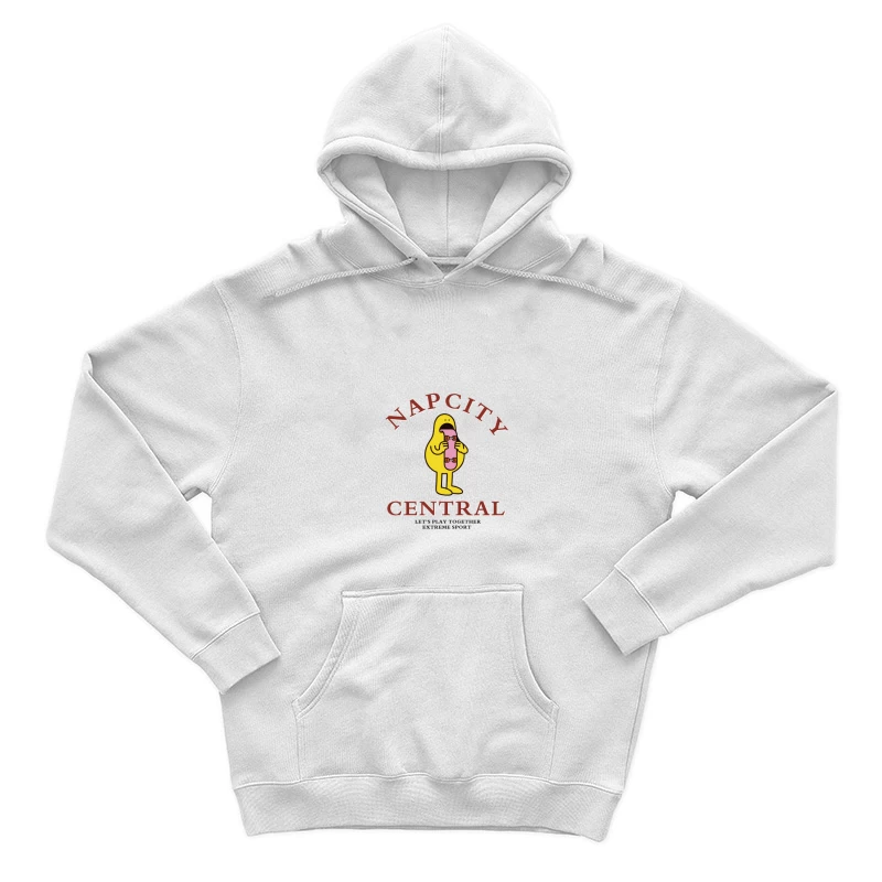 Nap City Skateboard Cartoon Herren Pullover Hoodie